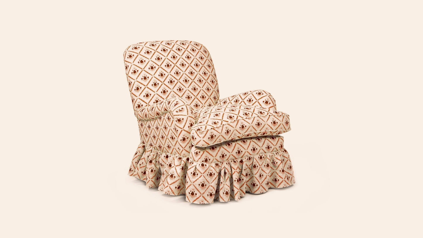 Sofia Armchair, Dusky Pink