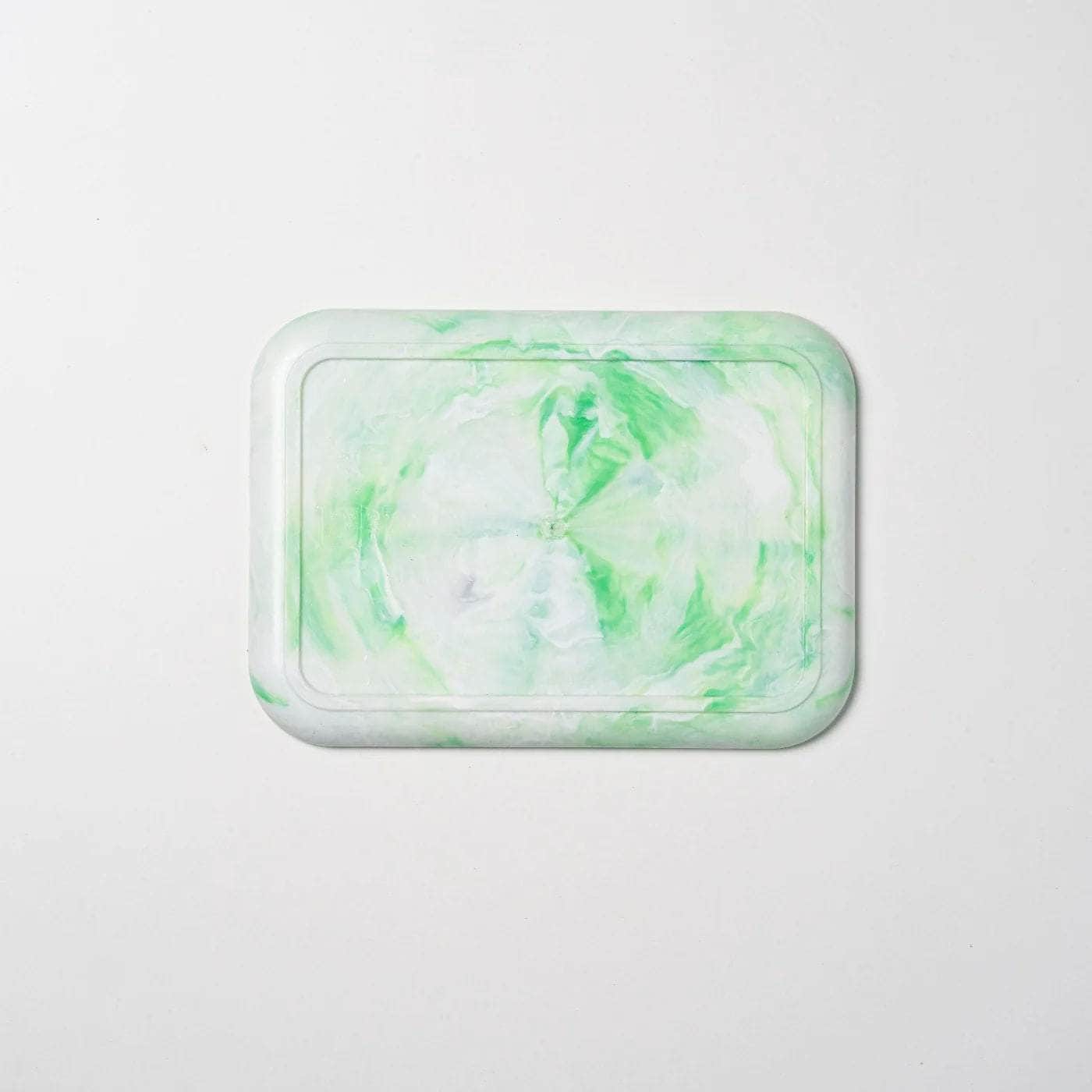 Recycled Plastic Tray - Jade