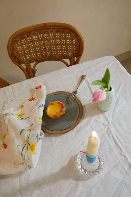 Spring Bulbs Linen Napkin