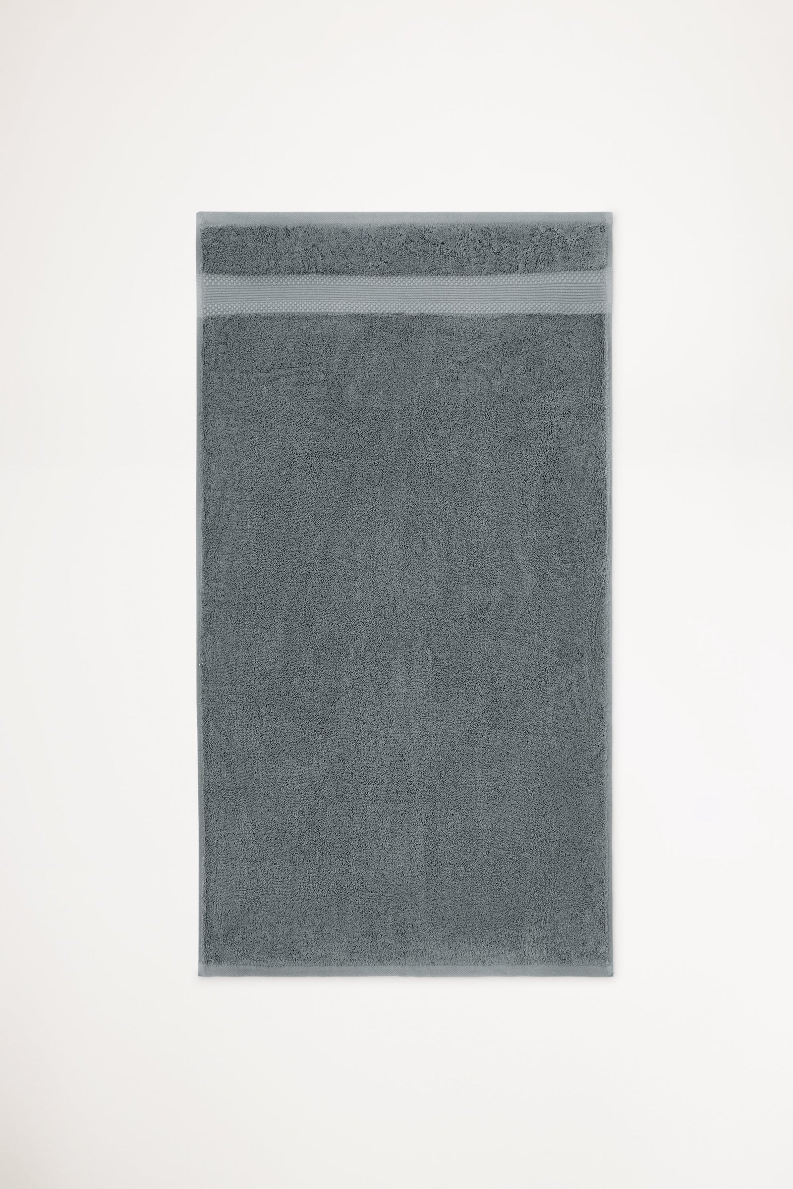 Organic Cotton Hand Towel - Slate Grey
