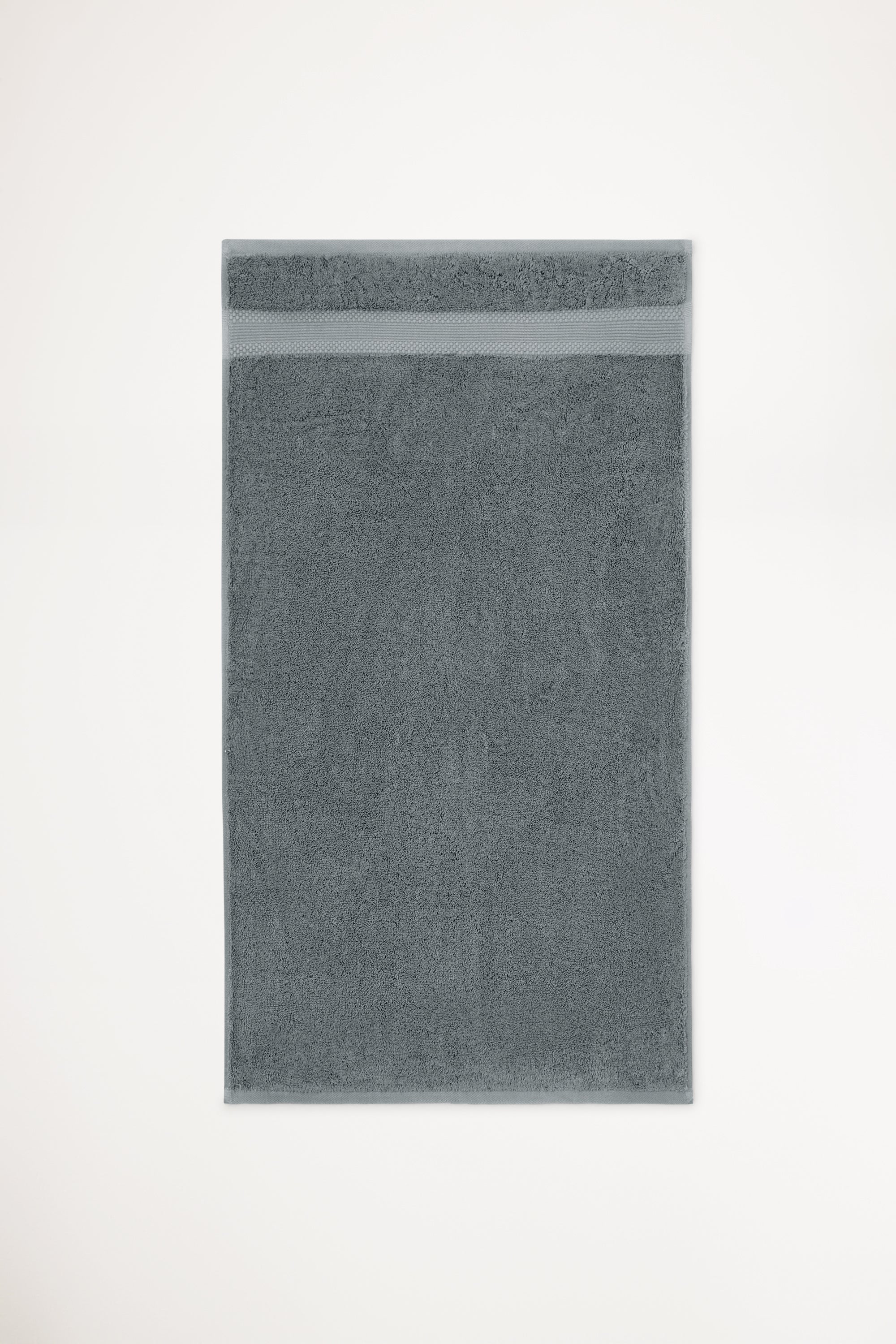 Organic Cotton Hand Towel - Slate Grey
