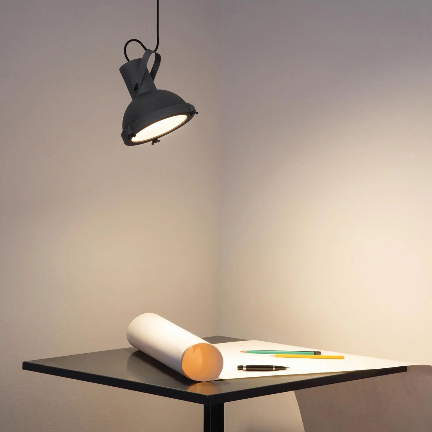 Mini Pendant Lamp - Projecteur 165 by Le Corbusier