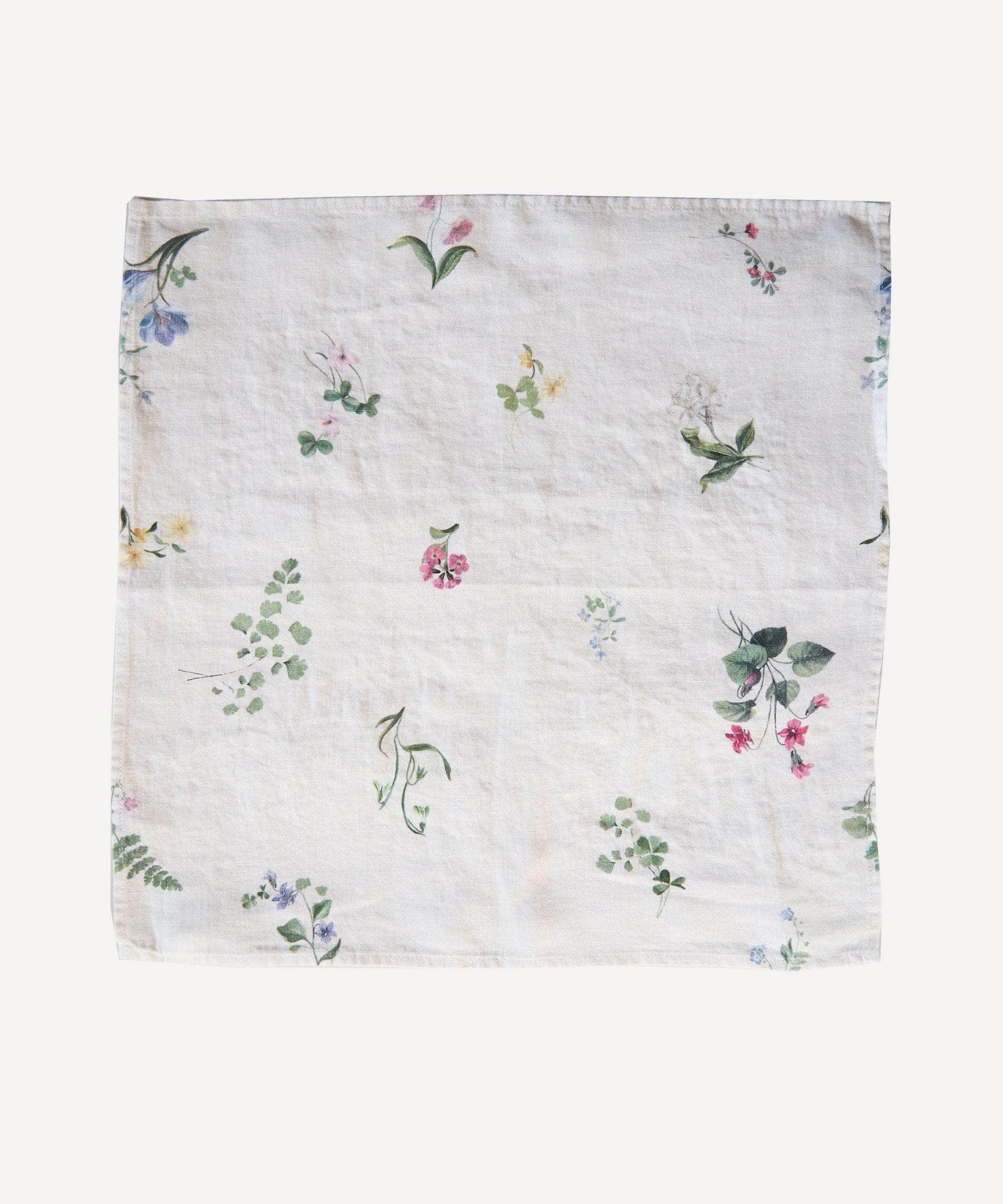 Signs of Spring Linen Napkin