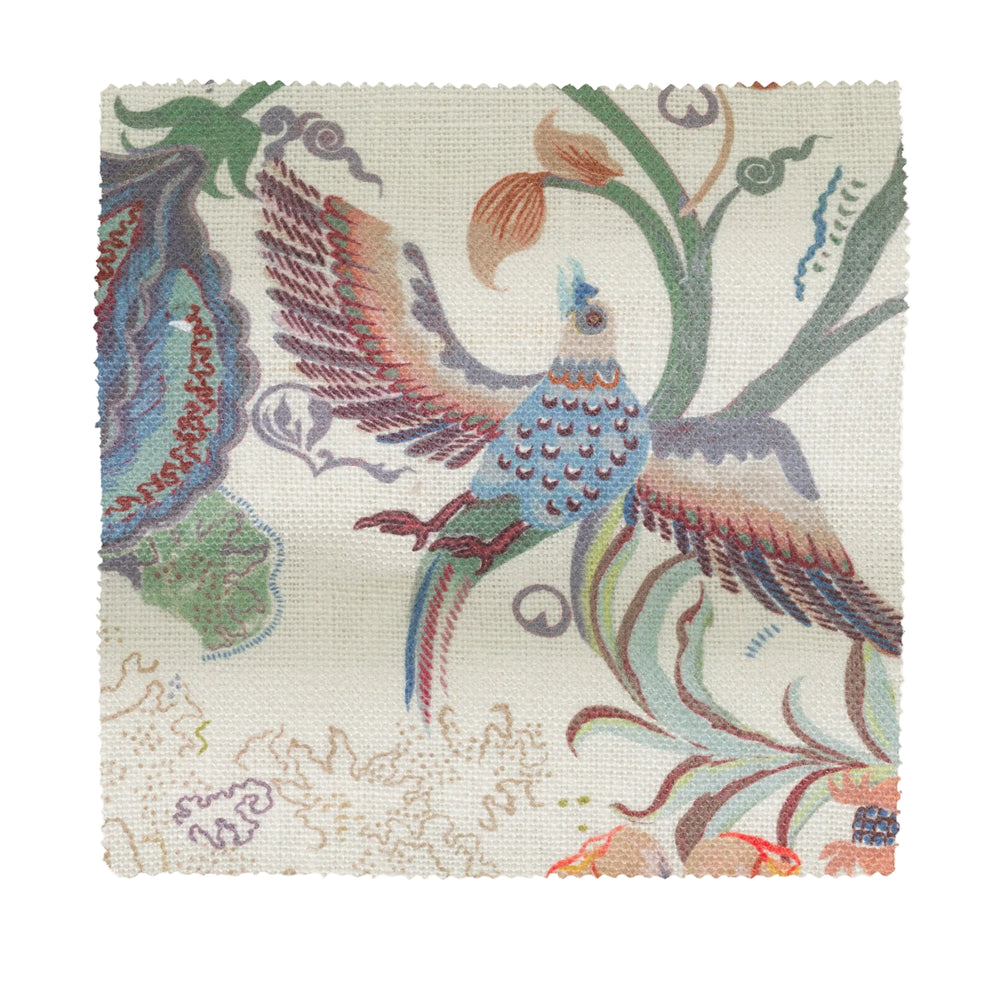 Chintz 21 - Carmine Blue (Fabric)