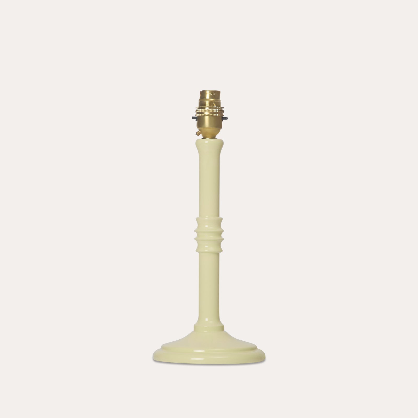 The Small Lacquered Lampstand in Buttercup