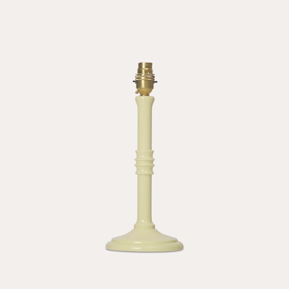 The Small Lacquered Lampstand in Buttercup
