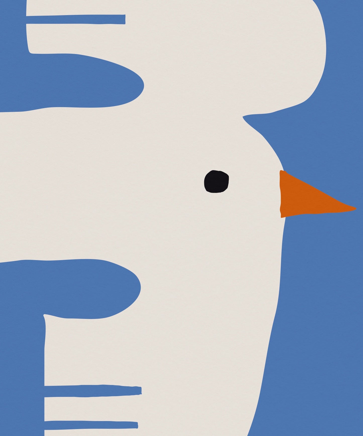 S for Seagull Art Print