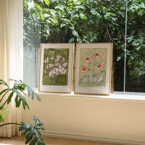 Coneflower Art Print-