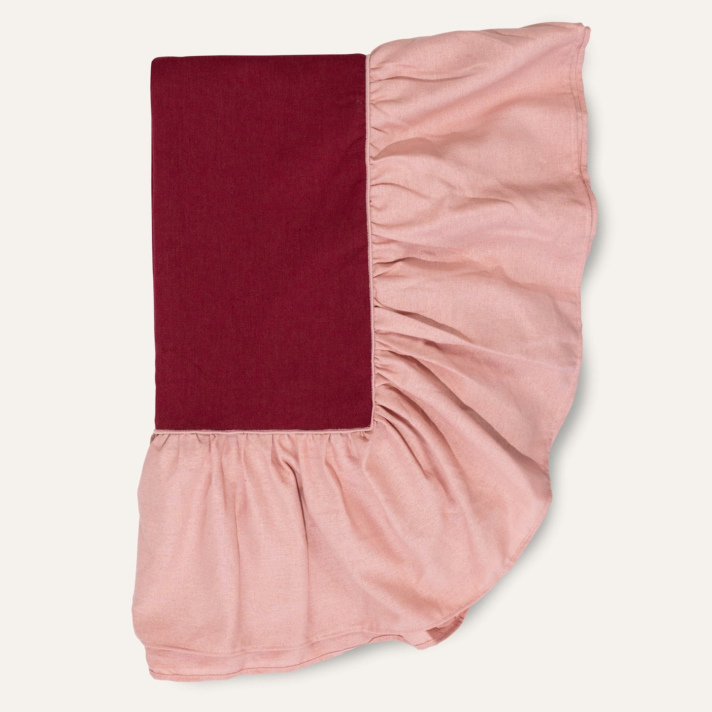 Tablecloth Ruffle Cherry/Pink - Large