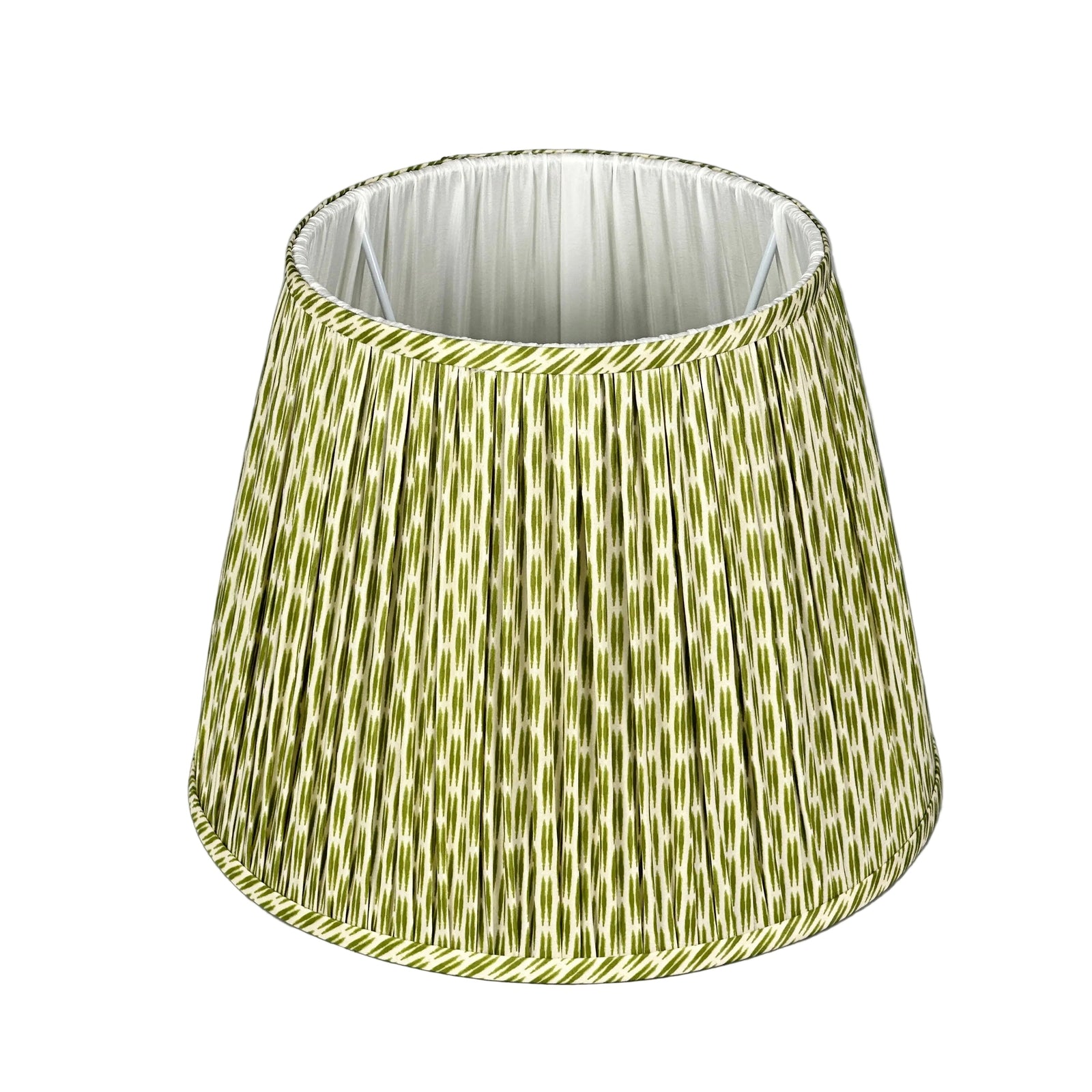 Lampshade Green Ikat Extra Large