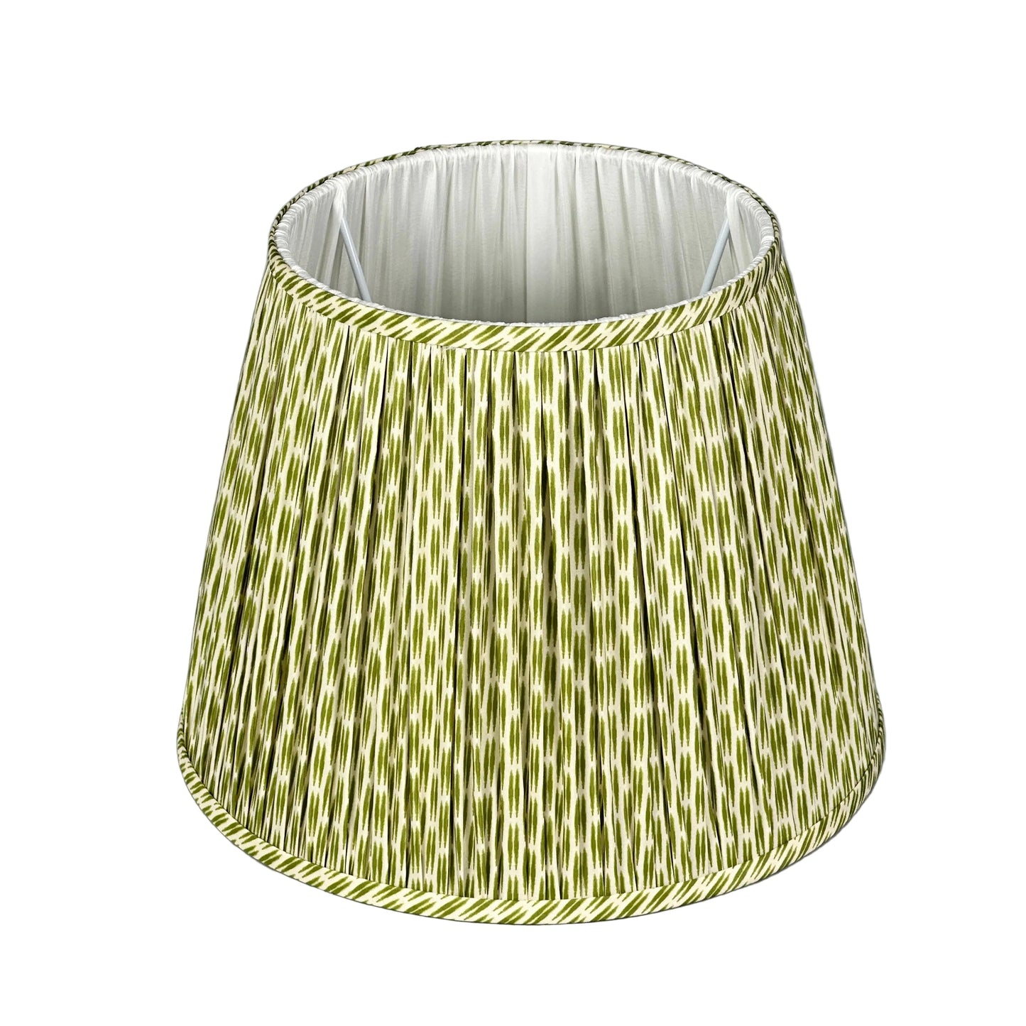 Lampshade Green Ikat Extra Large