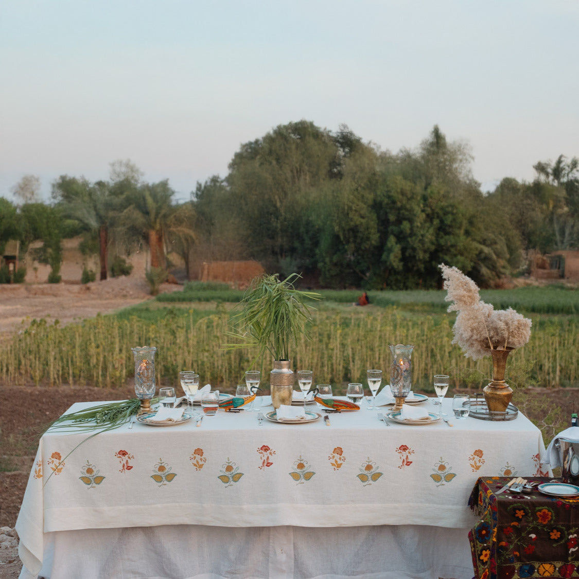 Rose Gardens Tablecloth