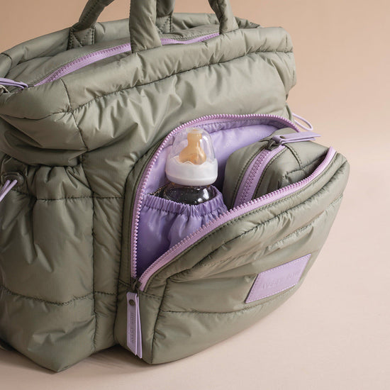 Baby Changing Tote Bag - Olive