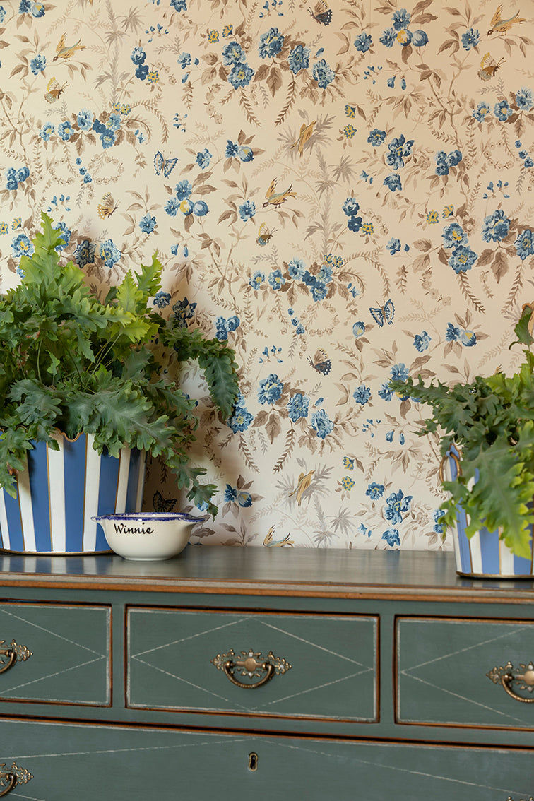 Wallpaper - Papillon Porcelain