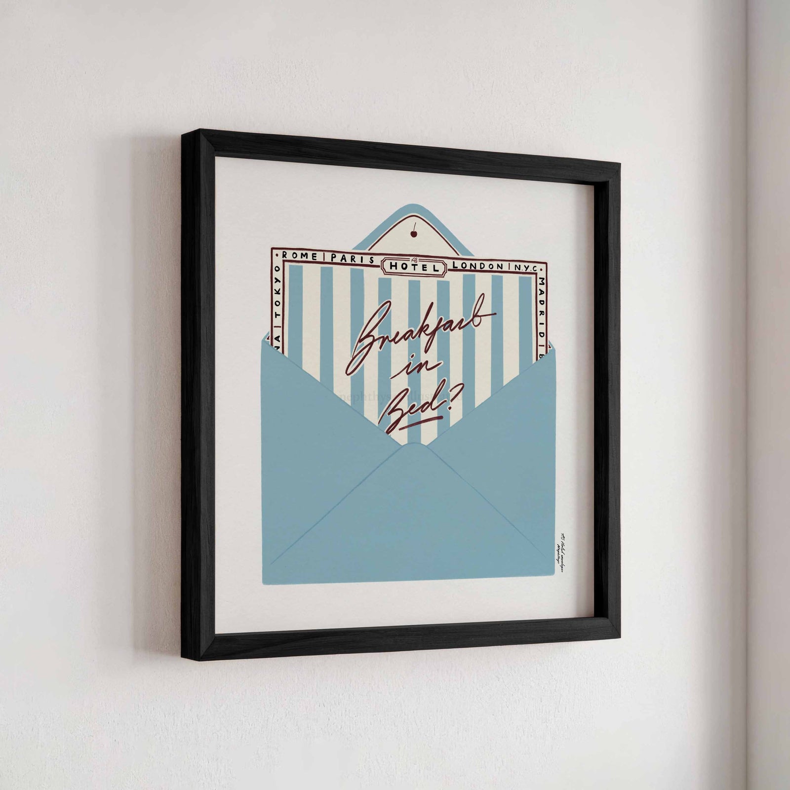 Breakfast in Bed (Square)