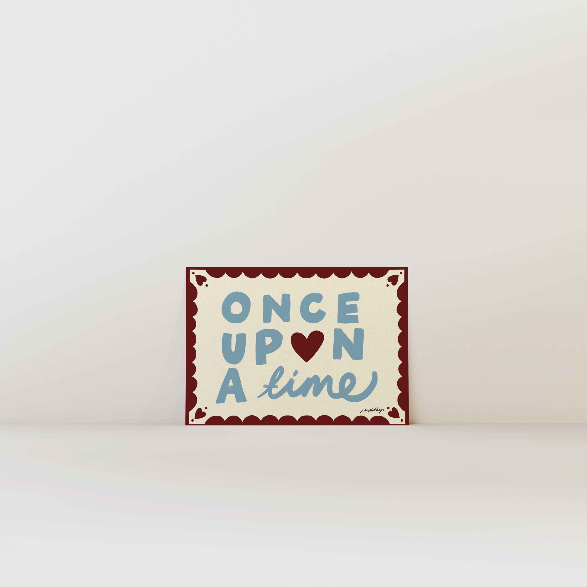 Once Upon a Time Print