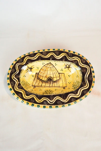 Oval Bee Dish