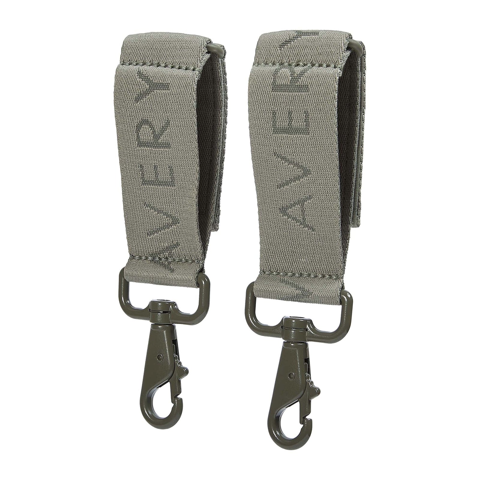 Logo Pram Bag Clips - Olive-