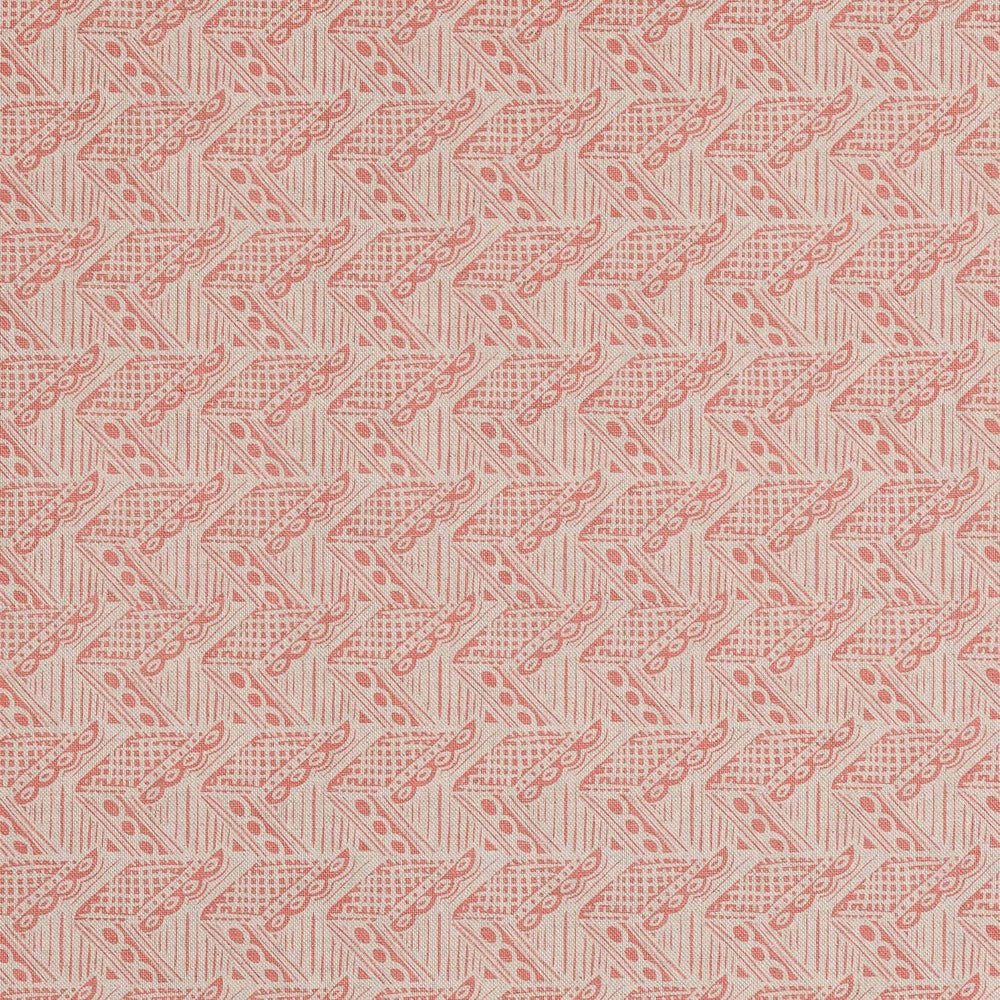 Thatch Fabric in Stafford Pink