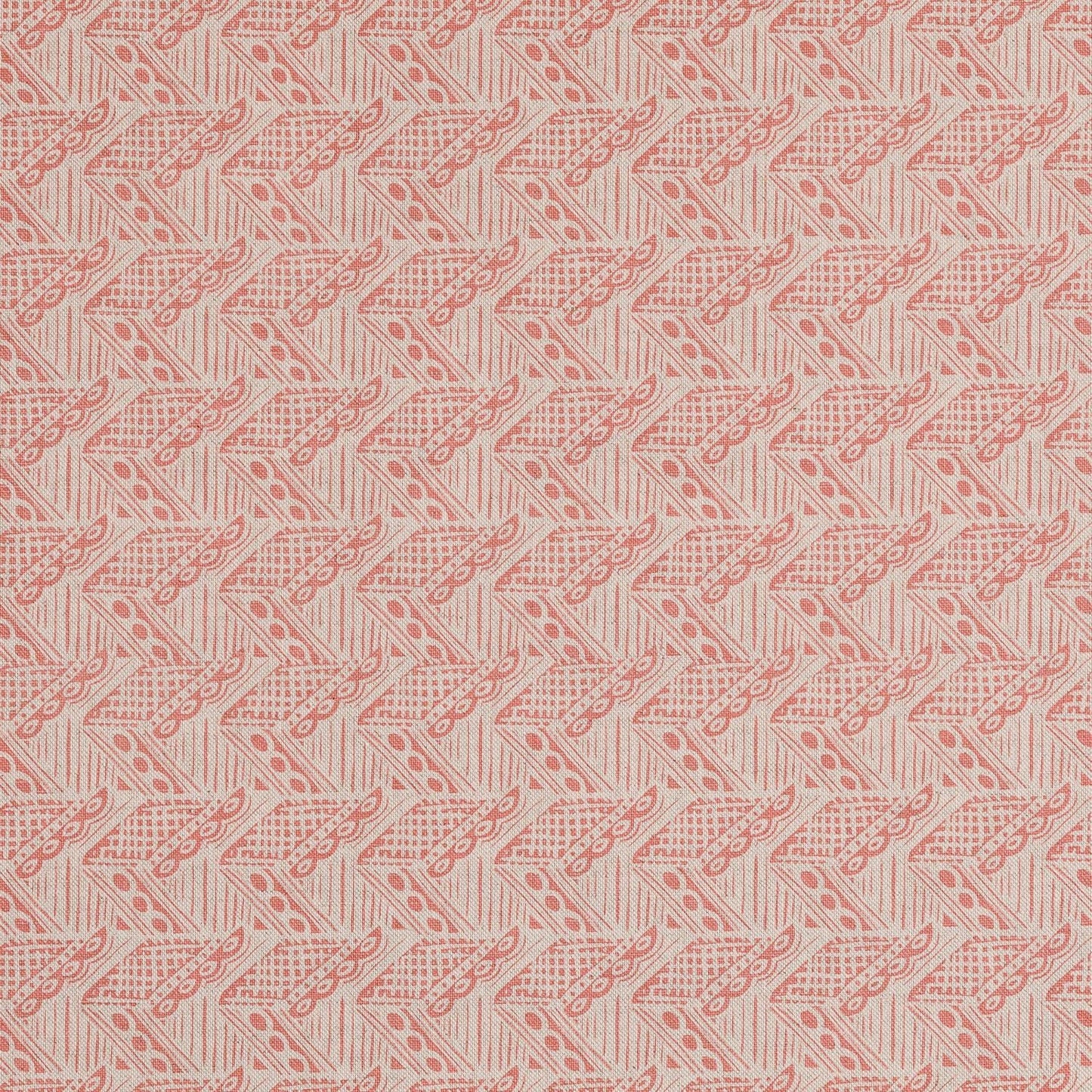 Thatch Fabric in Stafford Pink