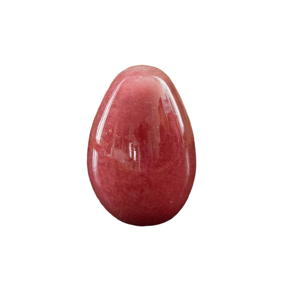 Anthologist Glass Easter Egg, Pomegranate Small