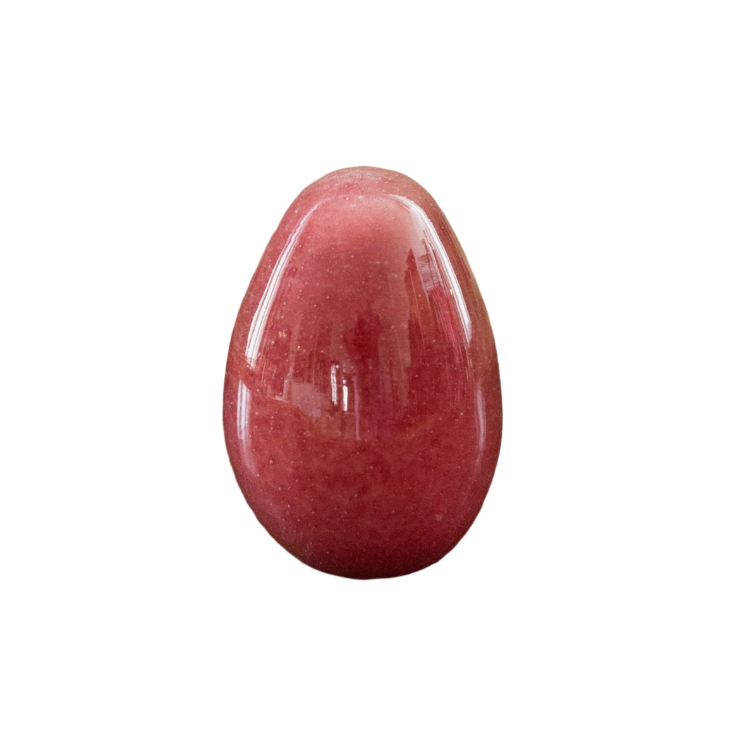 Anthologist Glass Easter Egg, Pomegranate Small