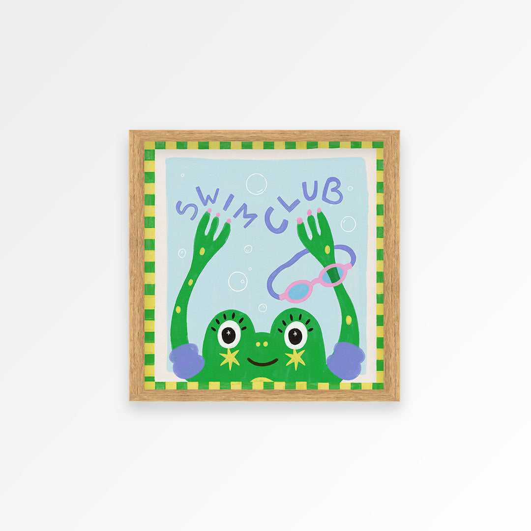 Swim Club Kids Print