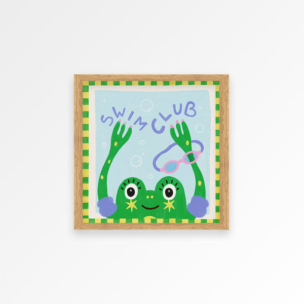 Swim Club Kids Print