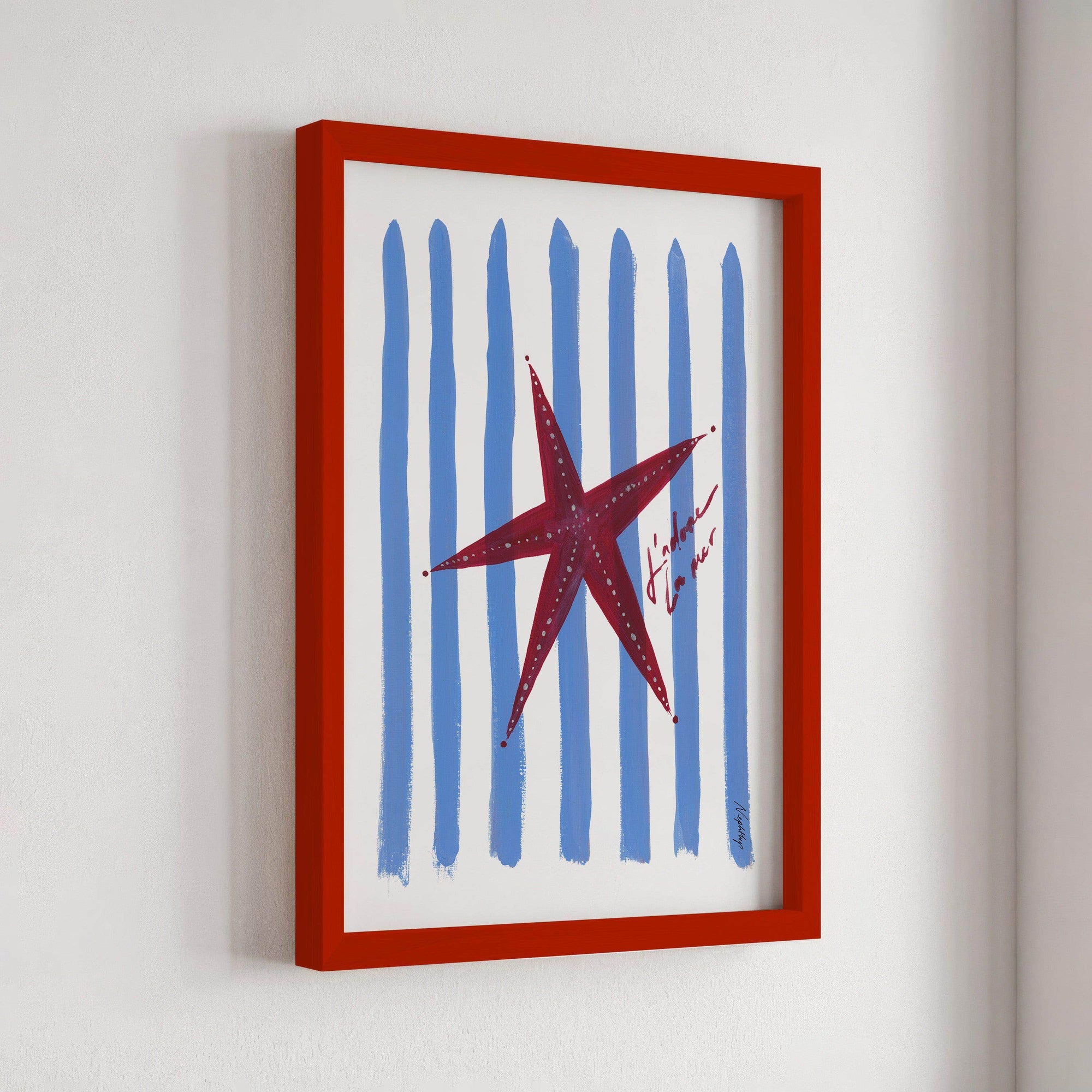 J'adore Starfish Print