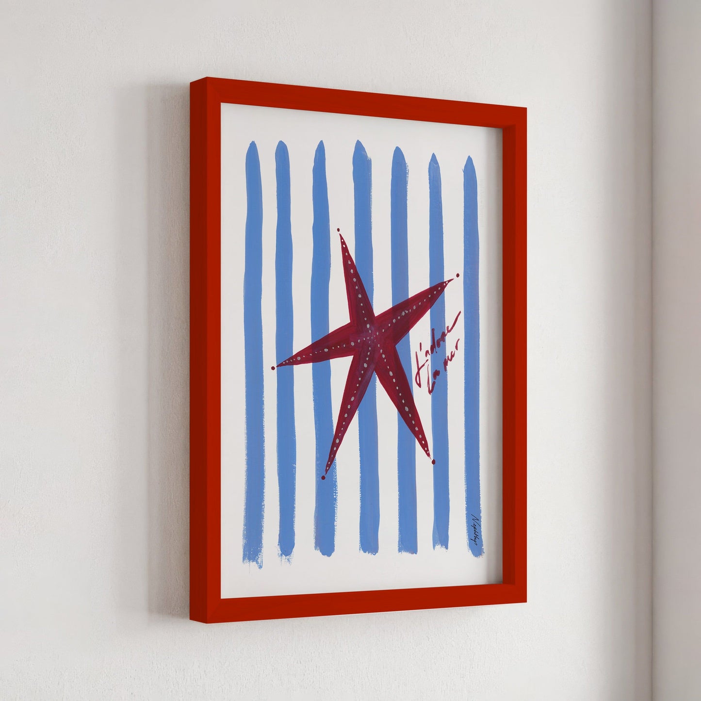 J'adore Starfish Print
