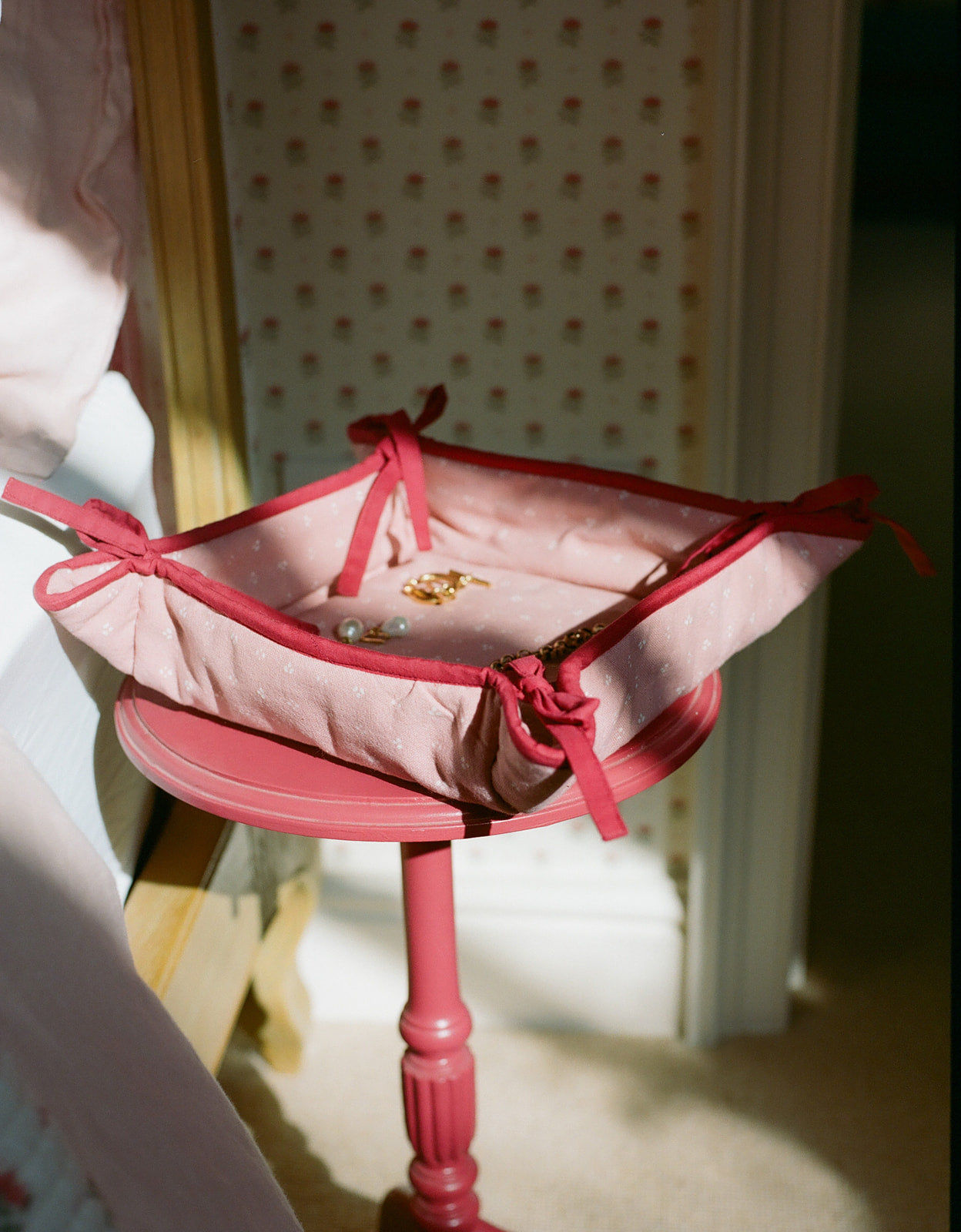 Basket Tray - Faded Red