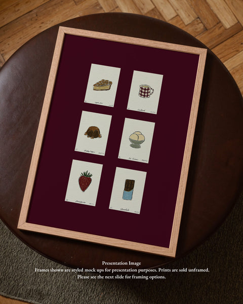 Pudding Set Print