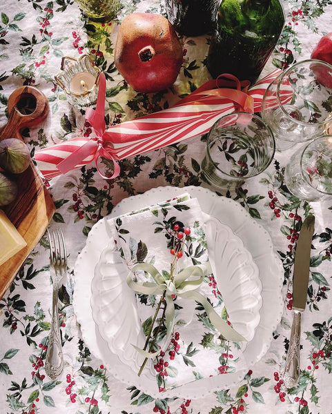 Holly Linen Napkin