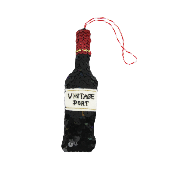 Very Vintage Port Sequin Hanging Ornament