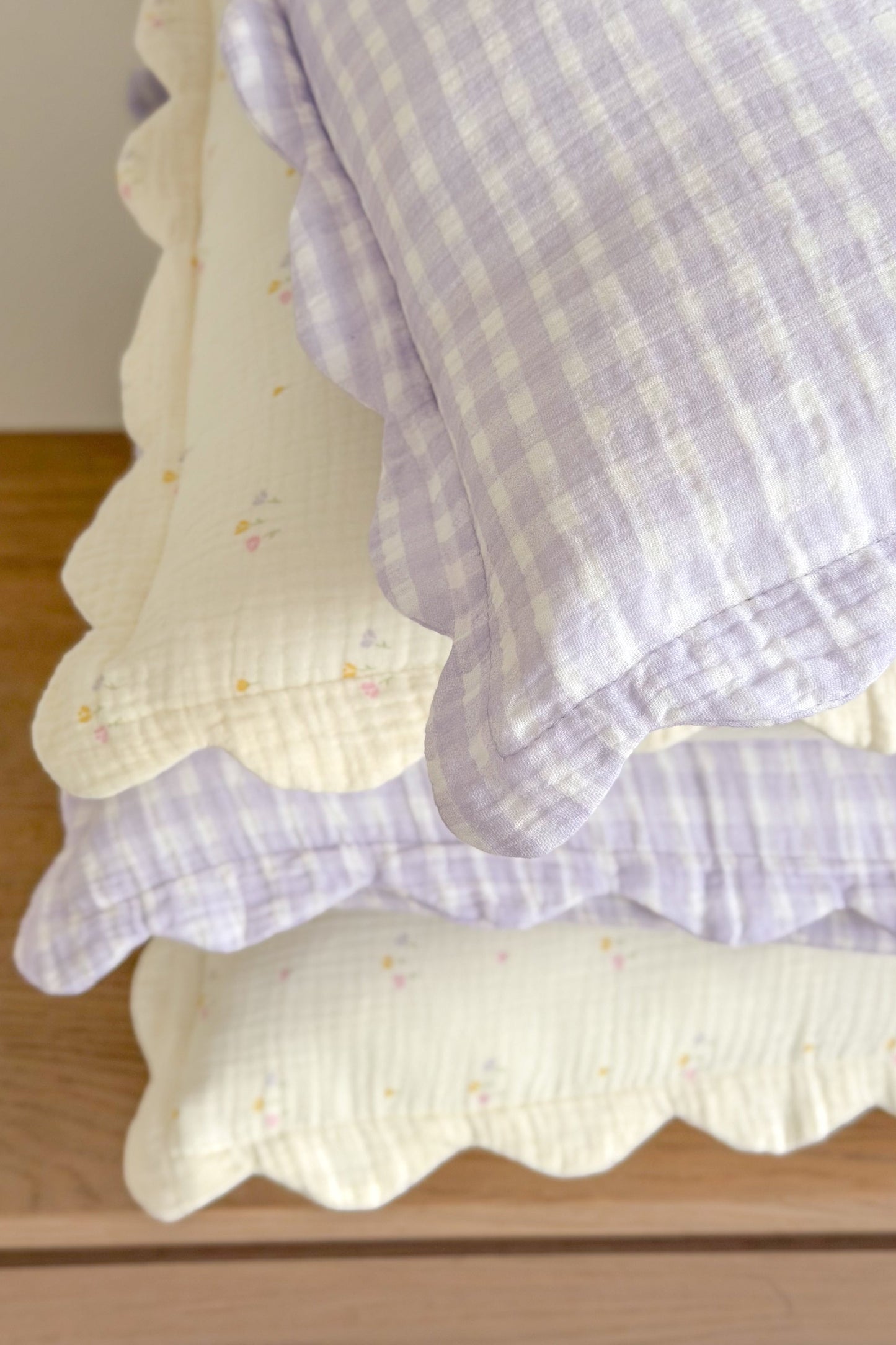 Soft Petal Cushion Covers (Set of 2) – Lilac