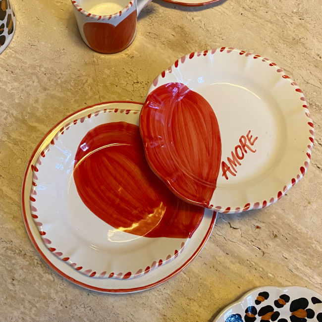 Heart Amore Plate - 20cm