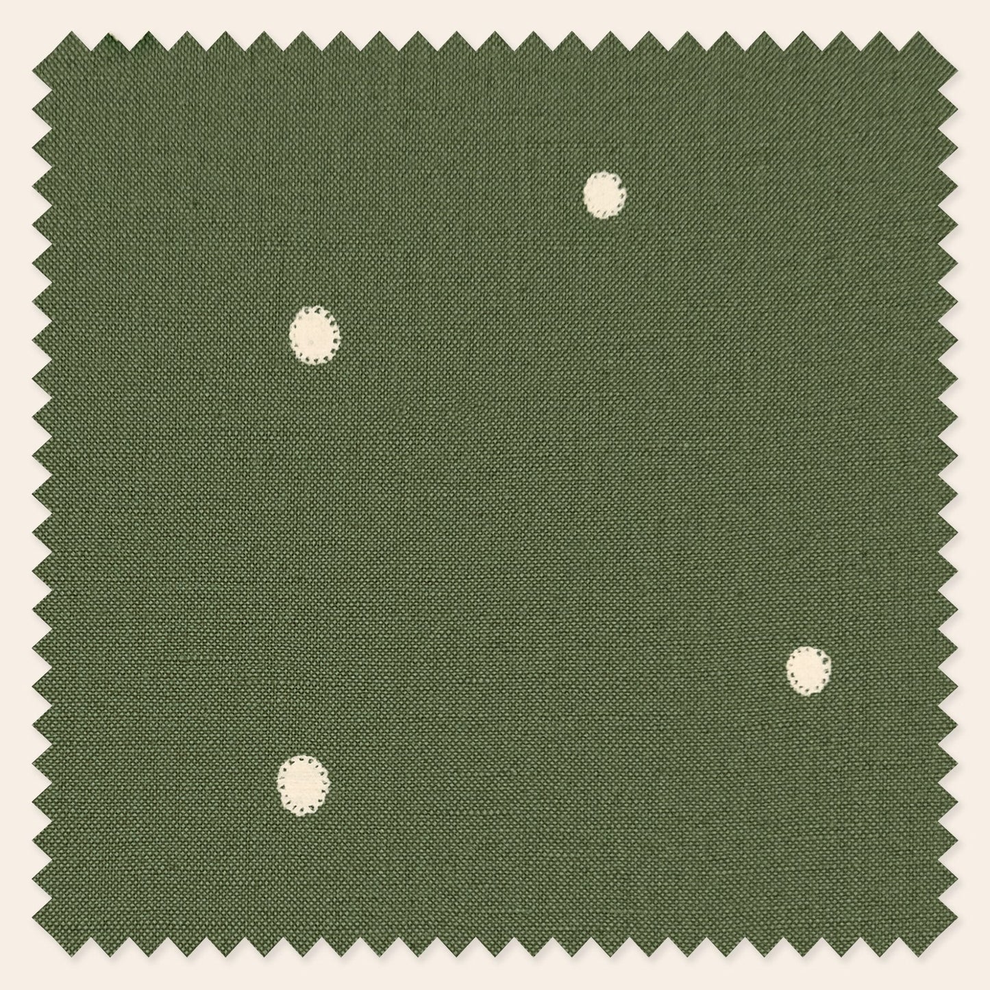 Dolce Daisies Fabric, Pistachio, Metre