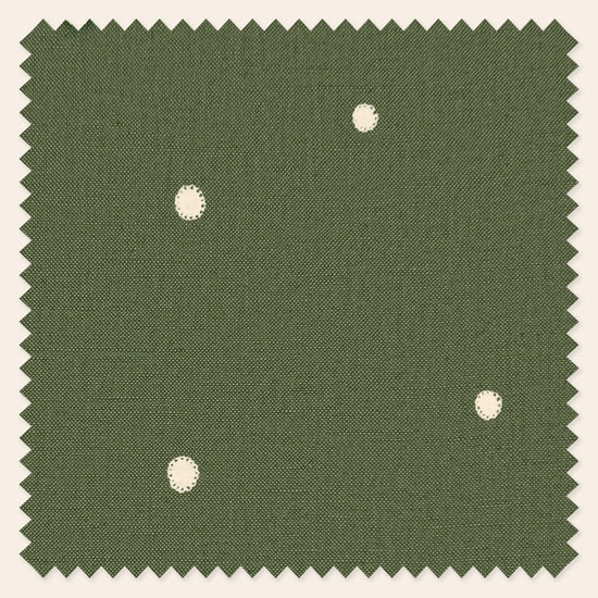 Dolce Daisies Fabric, Pistachio, Metre