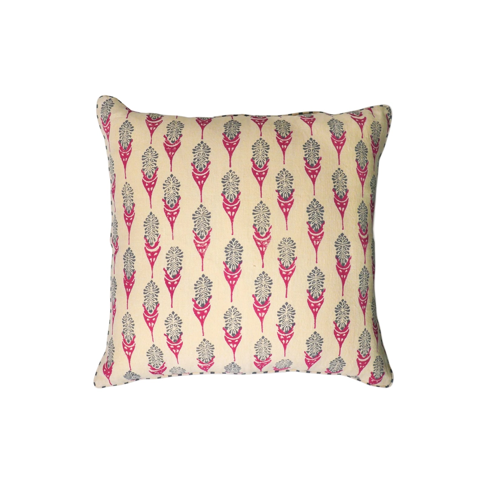 Bahaar Throw Pillow Cover - Peach
