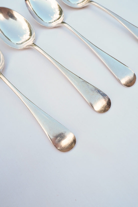 4 Vintage Silver Plate Spoons
