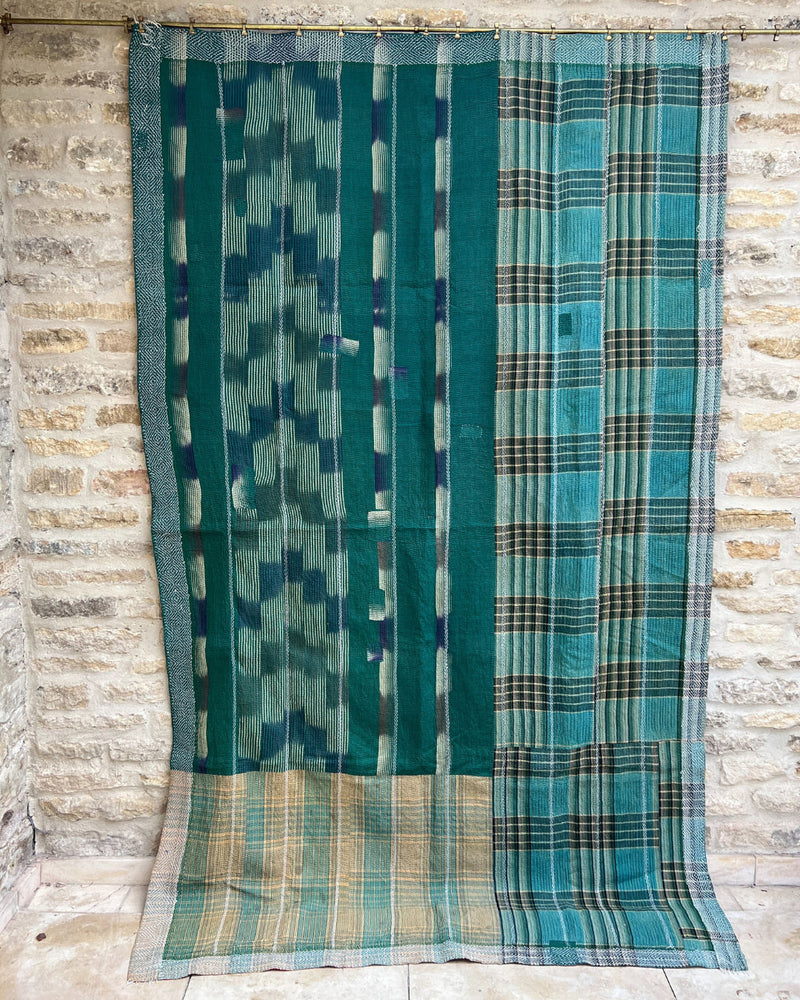 Midweight Kantha Quilt No. 790