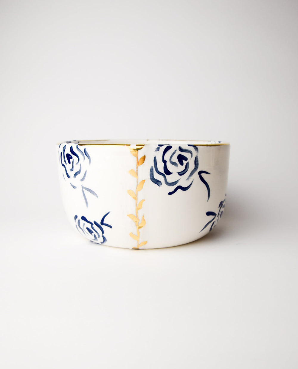 Royal Blue Rose Bowl