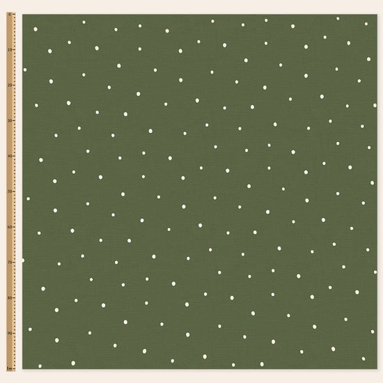 Dolce Daisies Fabric, Pistachio, Sample