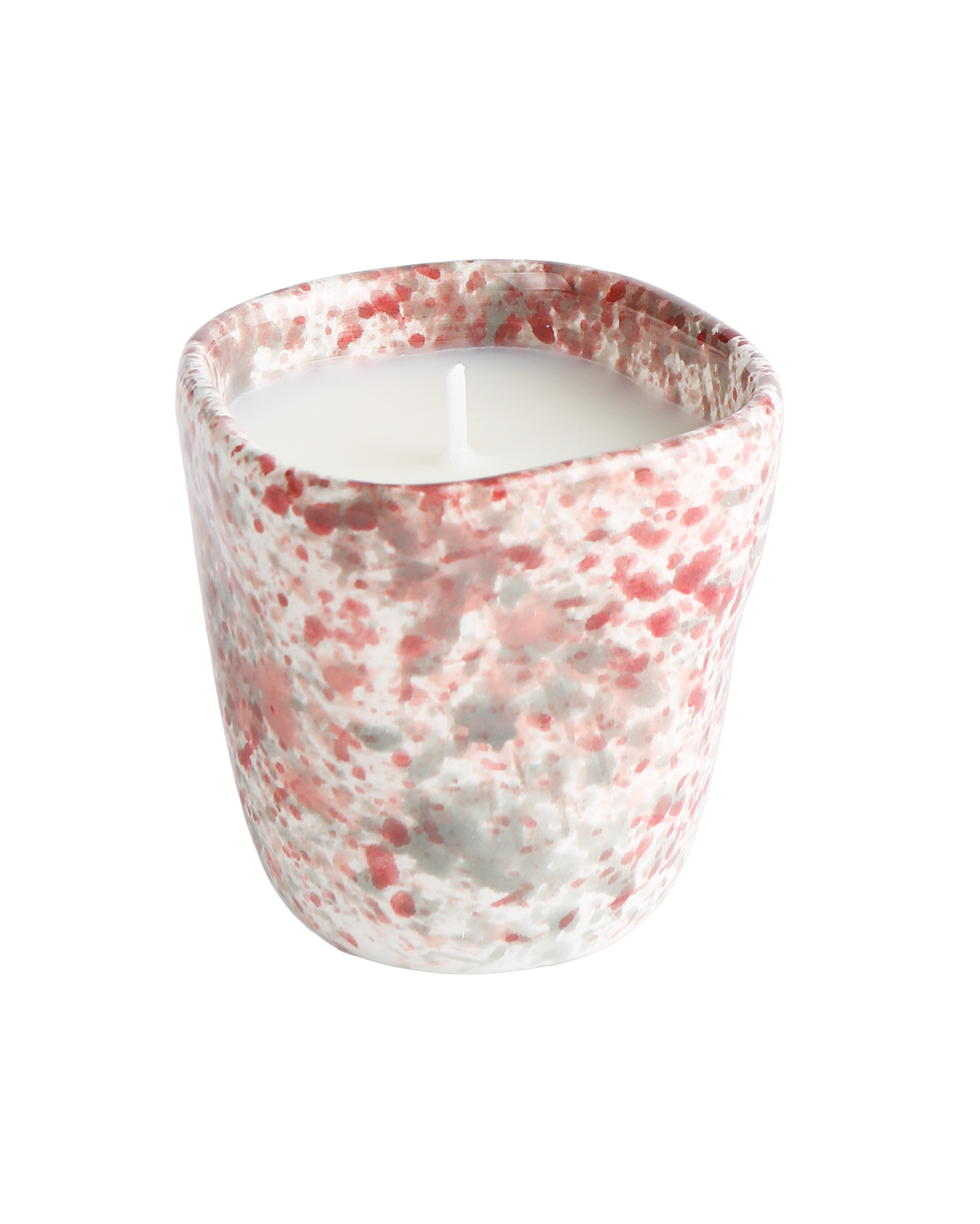 Hibiscus Splatter Candle-