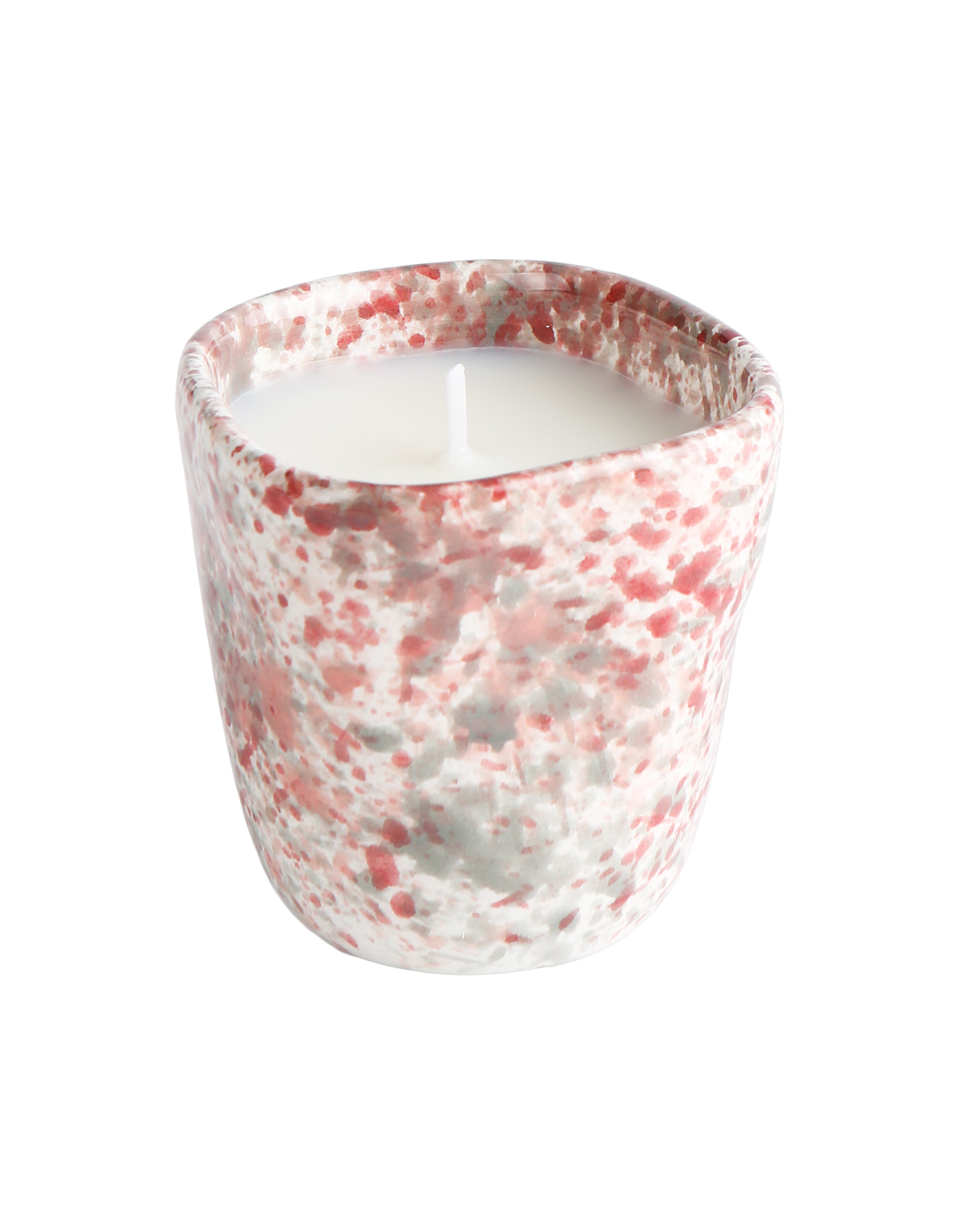 Hibiscus Splatter Candle-