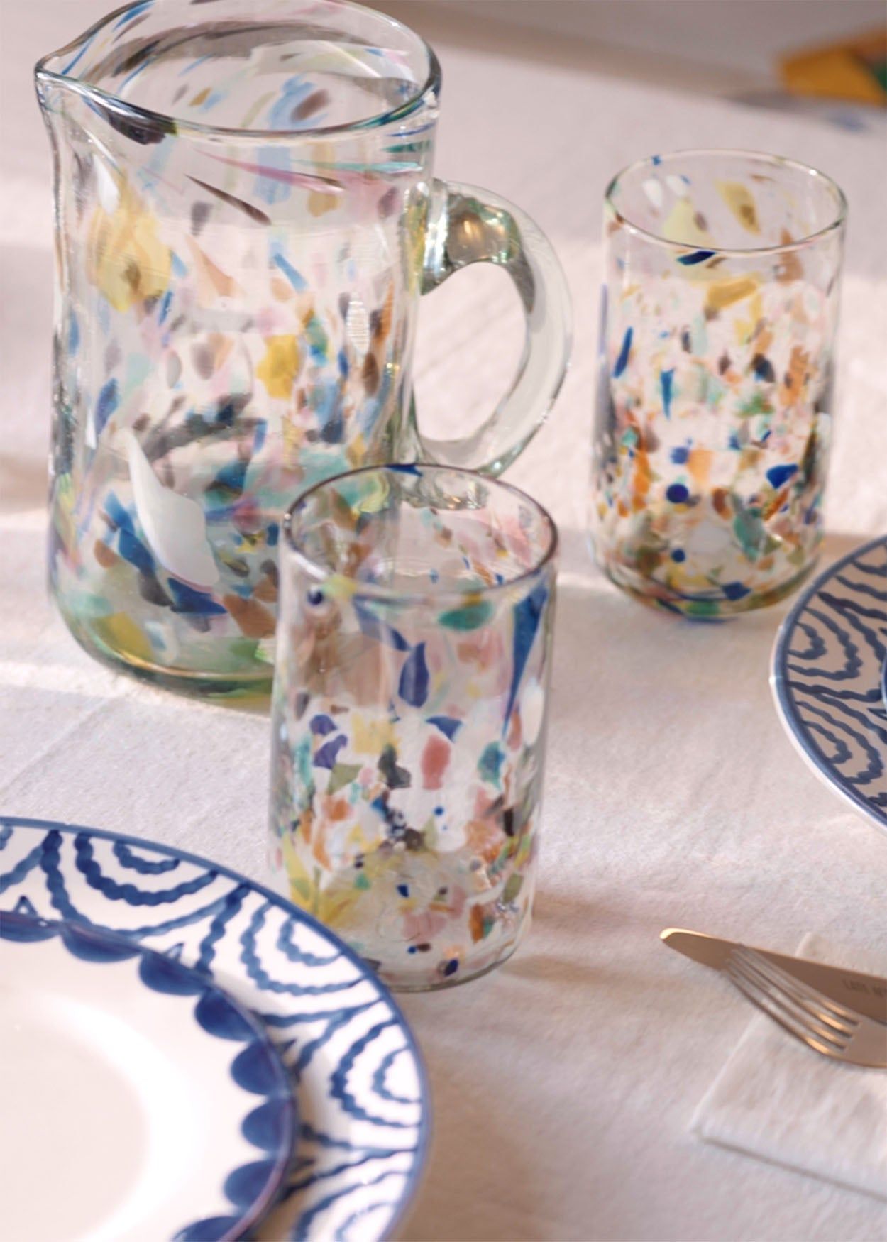 Tall Boy Terrazzo Tumbler