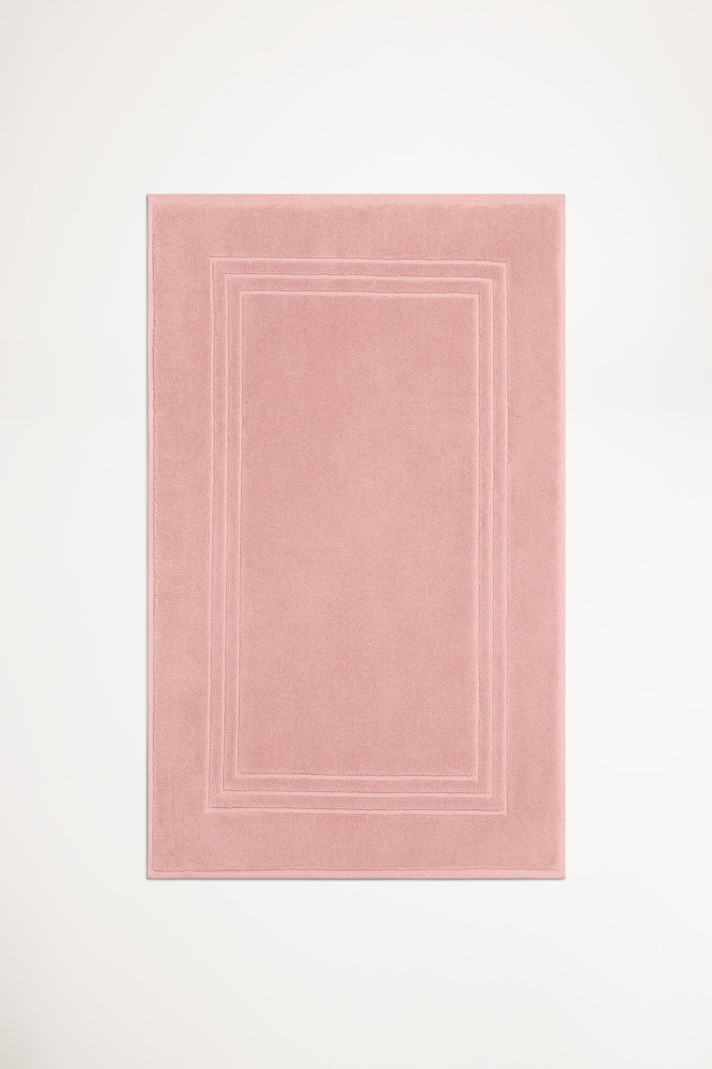 Organic Cotton Bath Mat - Dusky Rose