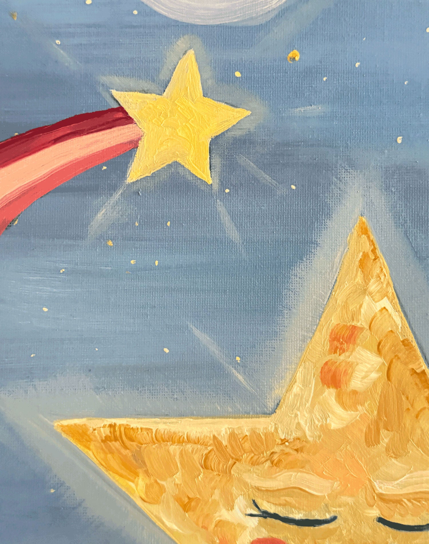 The Star - Original Oil On Canvas