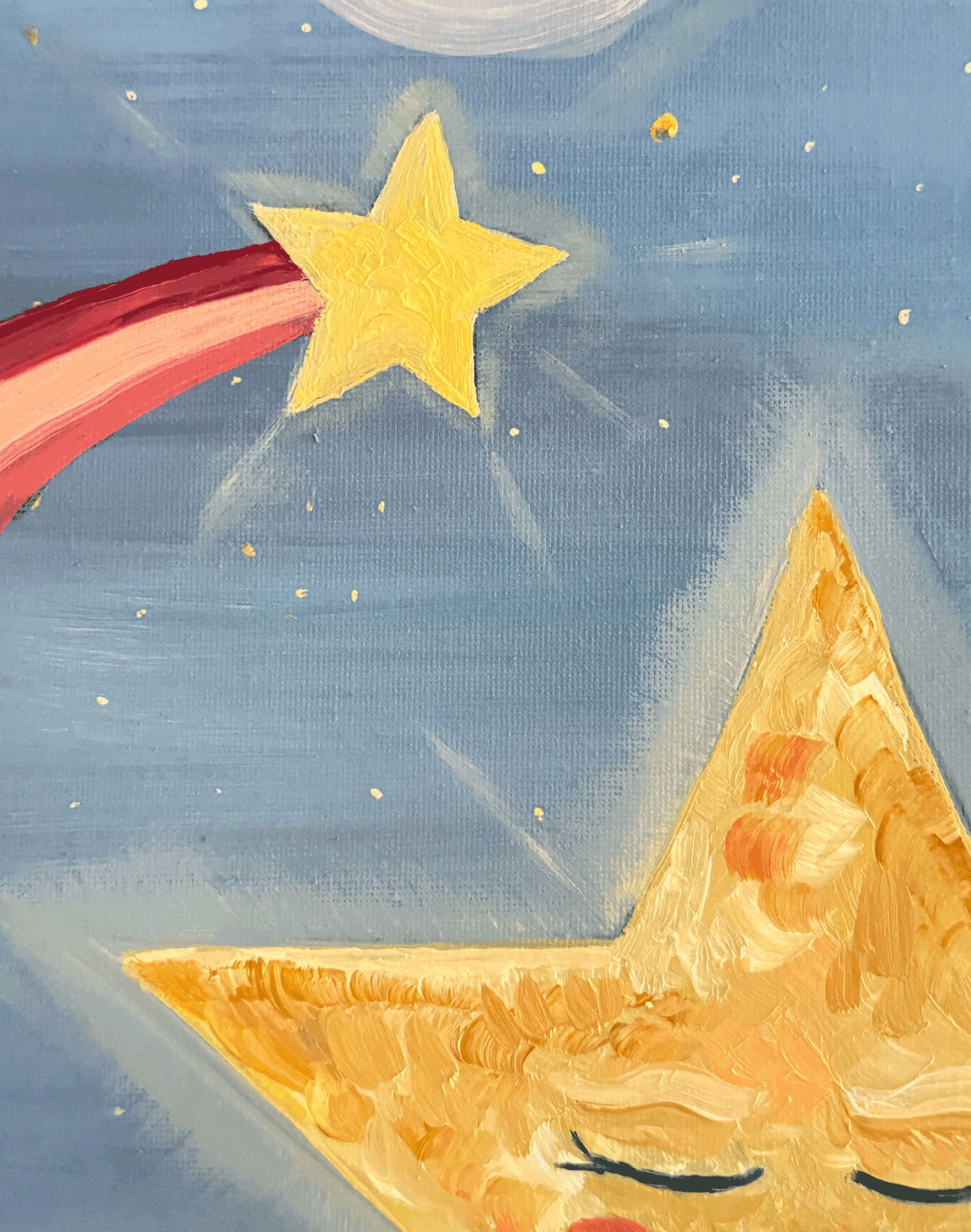 The Star - Original Oil On Canvas