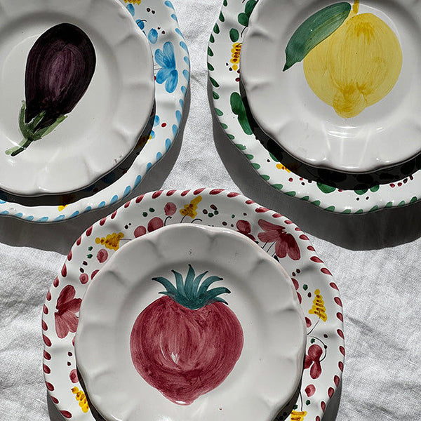 Lemon Mercato Plate - 16 cm